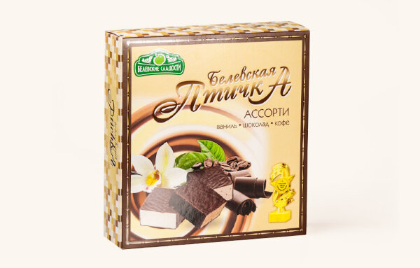 №2 Конфеты "Белевская птичка"  300г ассорти  в Кинешме