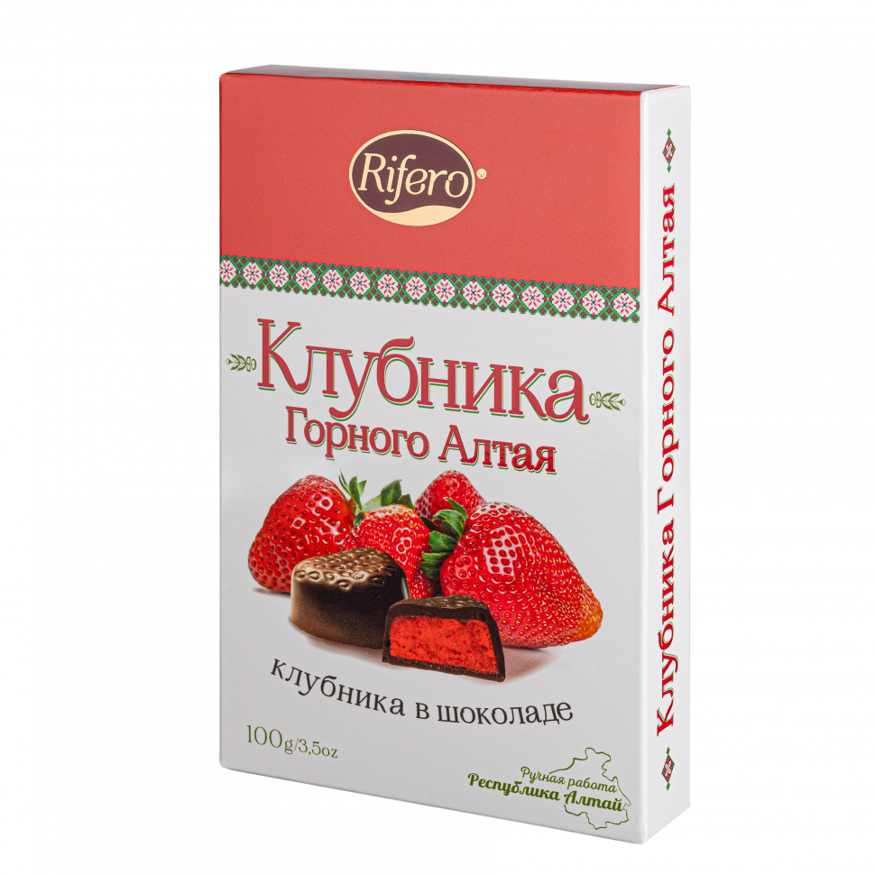  Риф и ко Конфеты "КЛУБНИКА Горного Алтая" 100г        в Кинешме