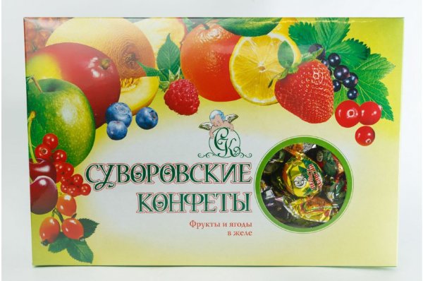 №2 Суворовские конфеты желейные 500г в Кинешме