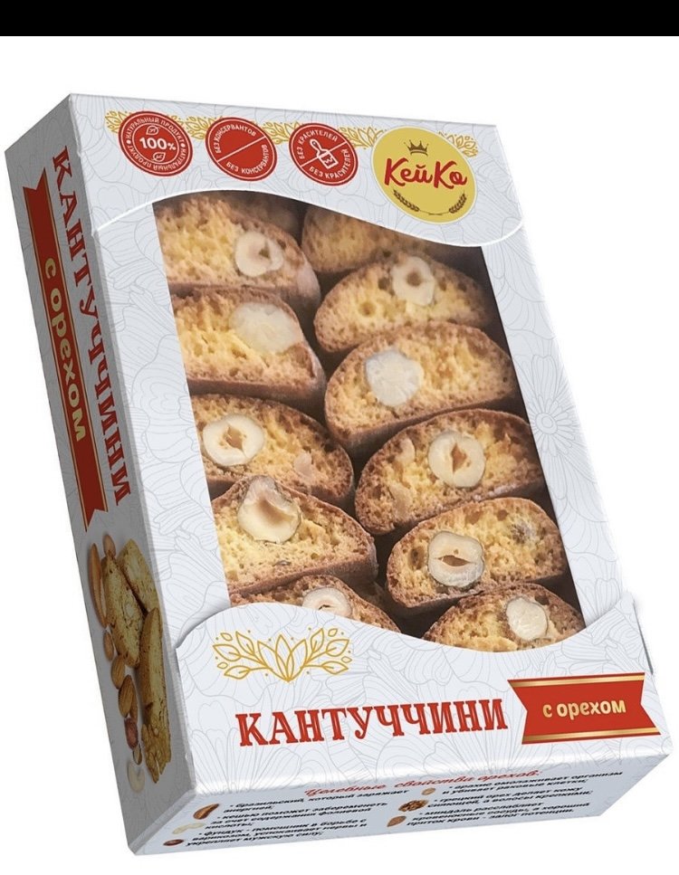  Кей Ко Кантуччини с орехом, 200г    в Кинешме